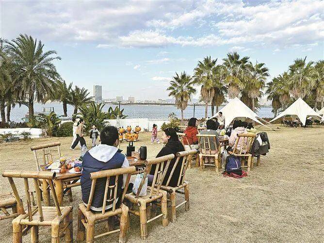 门“篷友”共筑文明露营新风尚冰球突破豪华版与自然为邻 厦(图3)